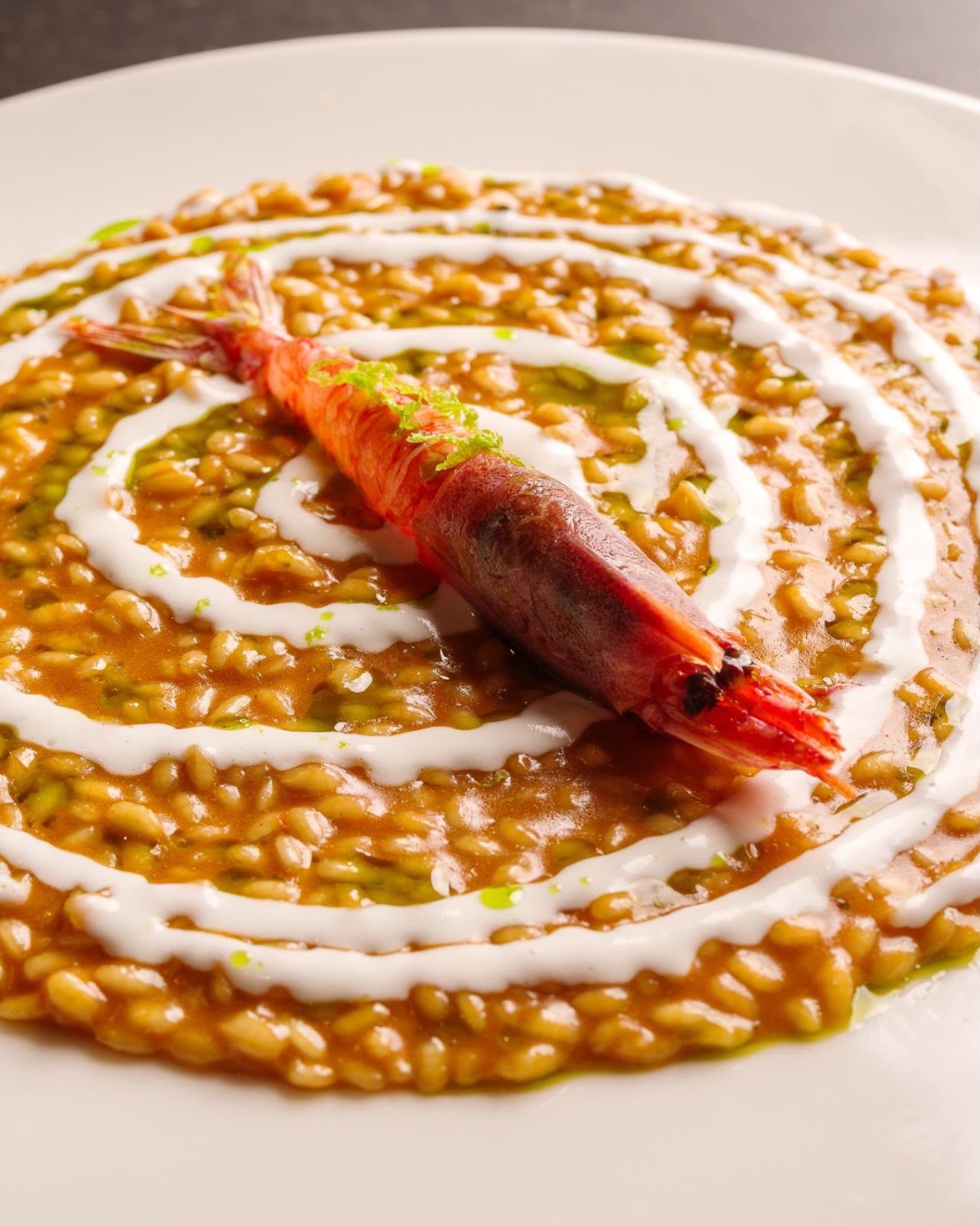 Risotto al gambero rosso